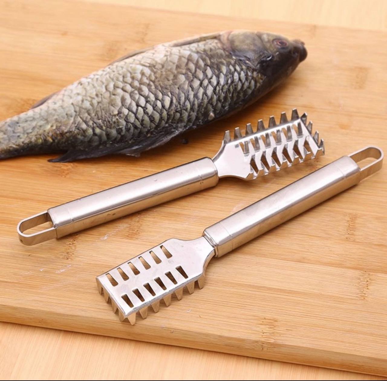 STAINLESS STEEL FISH SCALE SCRAPPER