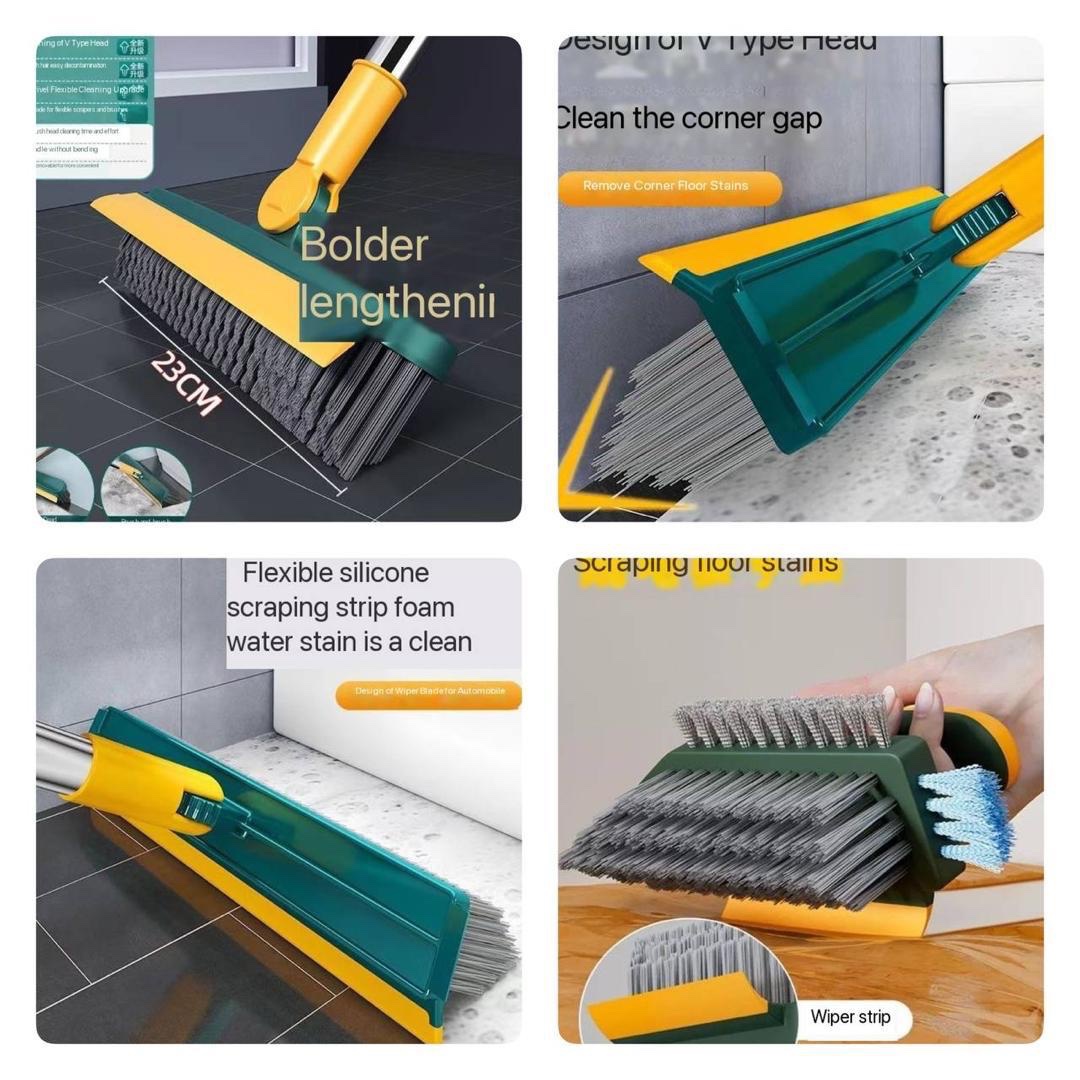 3IN1 MULTIFUNCTIONAL BROOM SCRAPE/SCRUB/BRUSH