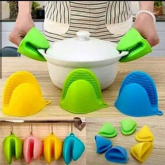 SILICON HOT POT HOLDER/ BAKING PINCH GRIP