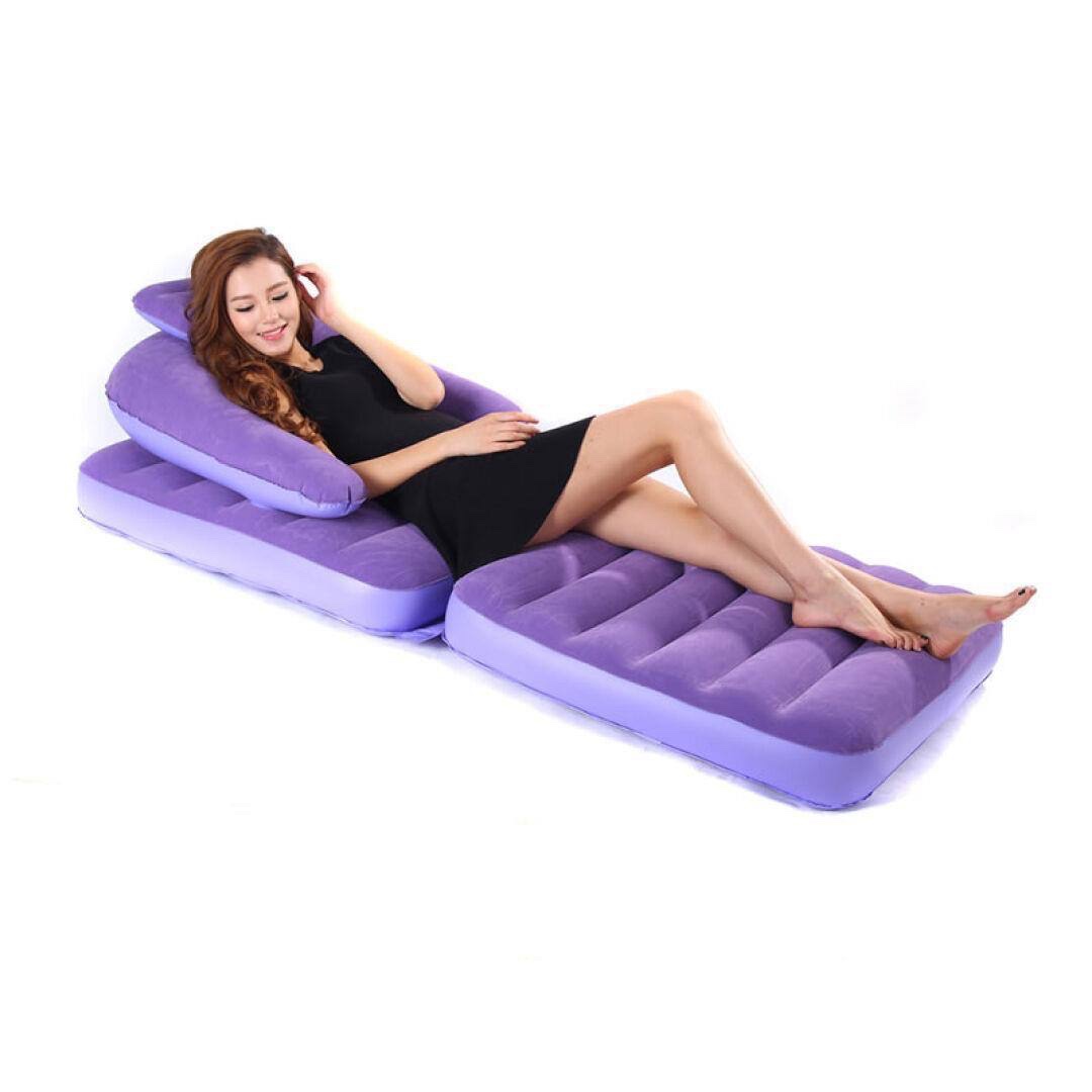 FOLDABLE INFLATABLE POTABLE SOFA & BED