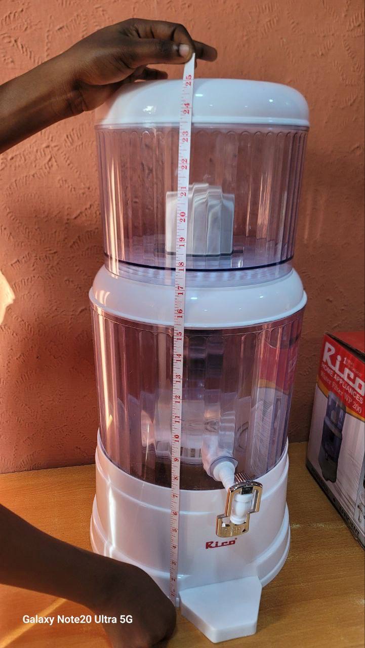 20L RICO WATER PURIFIER FILTER & DISPENSER