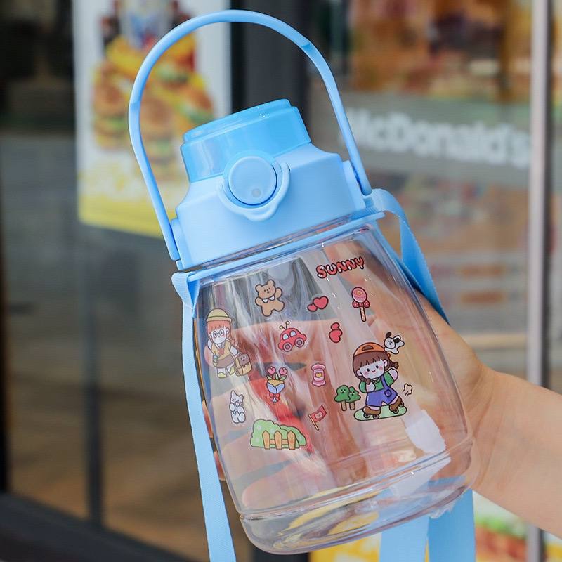 1300ML CUTE BIG BELLY SINGLE WATERBOTTLE