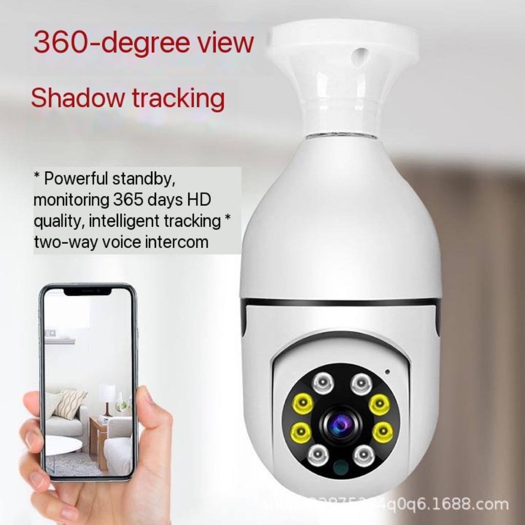 360 DEGREE VIEW ROTATING PANORAMA SURVEILLANCE CAMERA(Also has alarm function)