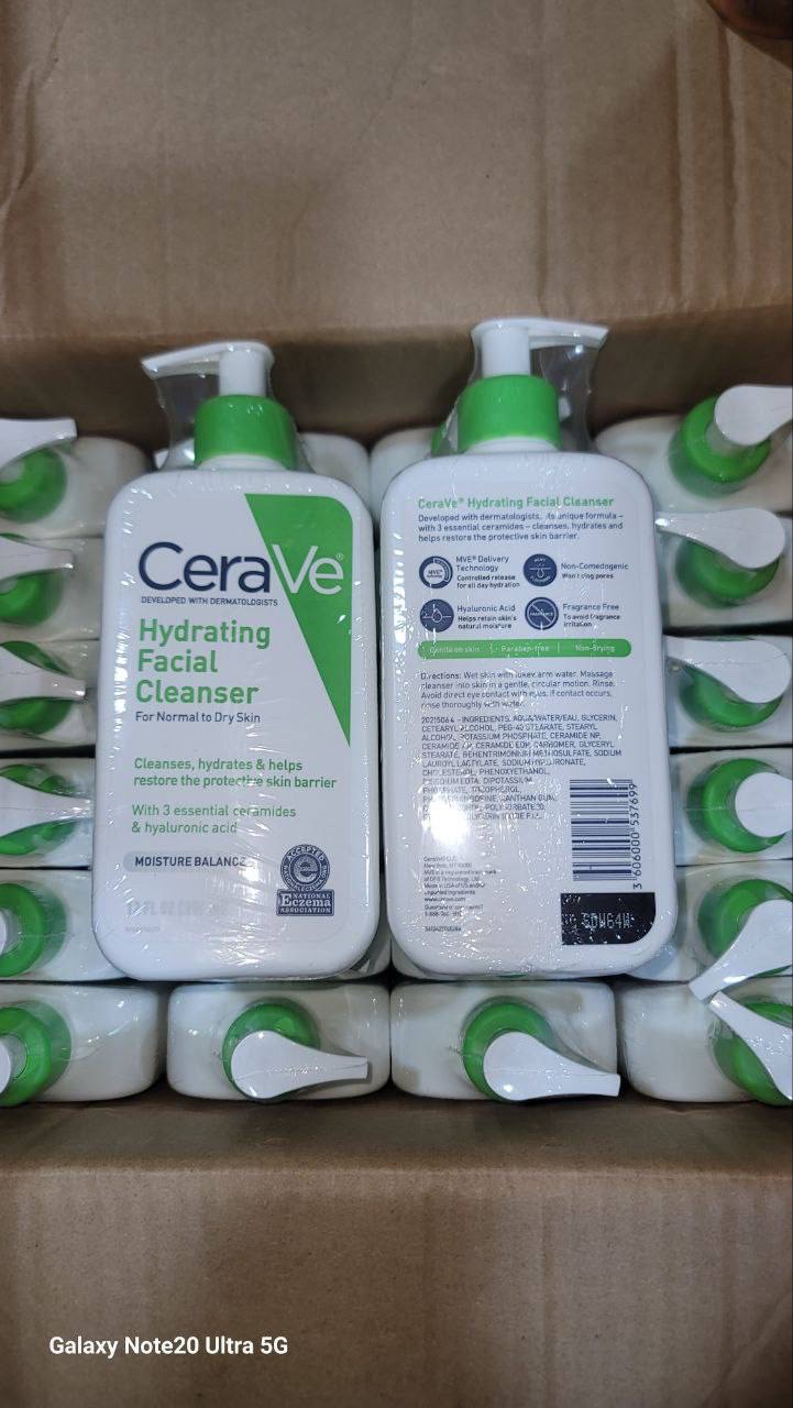 CERAVE HYDRATING FACIAL CLEANSER (355ML)