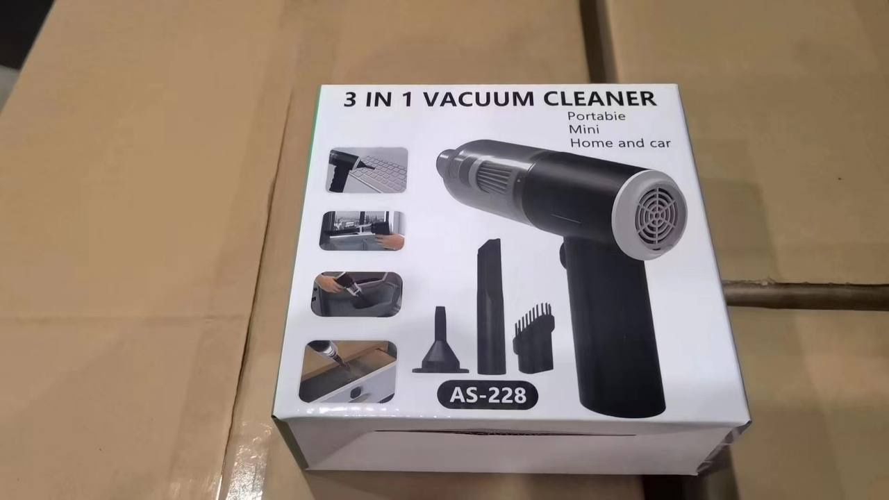 3in1 PORTABLE MINI HOME & CAR VACUUM CLEANER