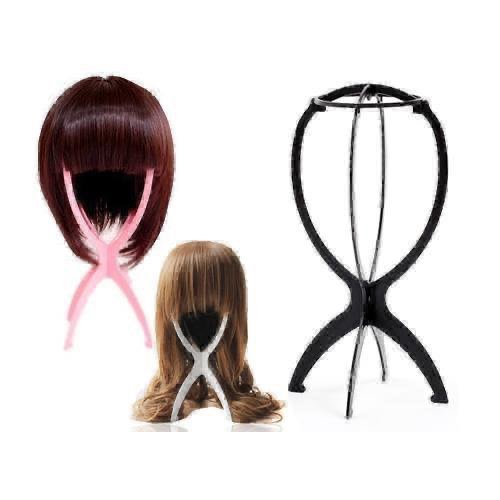 EXQUISITE FOLDABLE WIG DISPLAY STAND