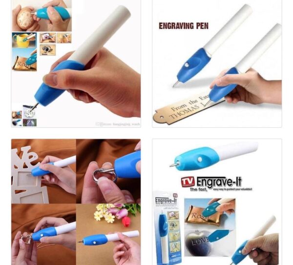 ENGRAVE PEN WITH EXTRA PIN - Image 2