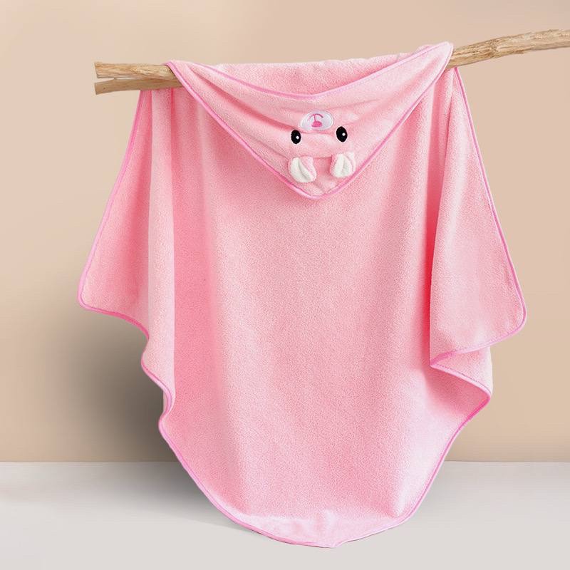 CUTE CARTON ULTRA SOFT FLEECE QUICK-DRYING DARLING HOODED BABY/KIDDIES TOWEL & NEWBORN COVER-UP FLANNEL (0 – 3yrs)