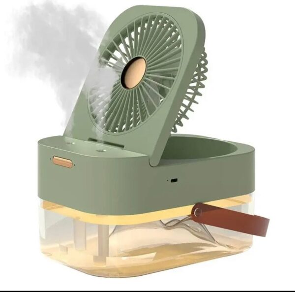 DUAL SPRAY WATER MIST AIR CONDITIONER FAN WITH NIGHT LIGHT - Image 3