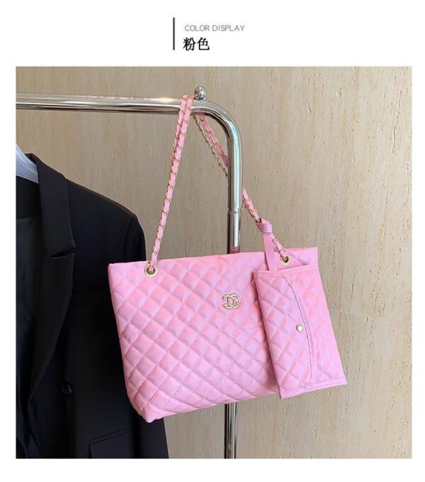 ISABELLA 2IN1 LEATHER BAG WITH PURSE - Image 10