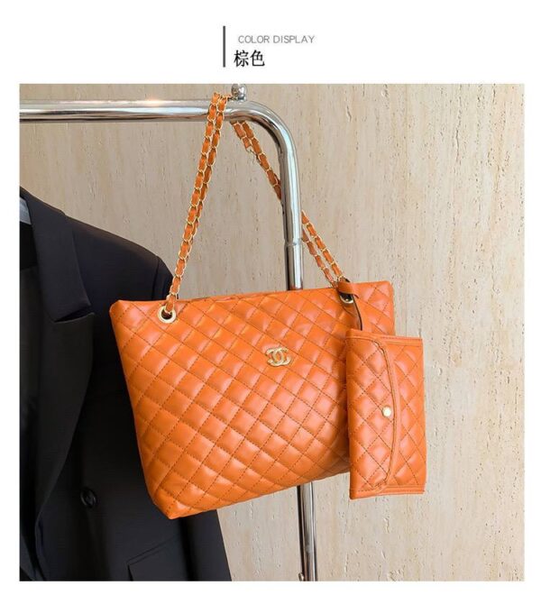 ISABELLA 2IN1 LEATHER BAG WITH PURSE - Image 9