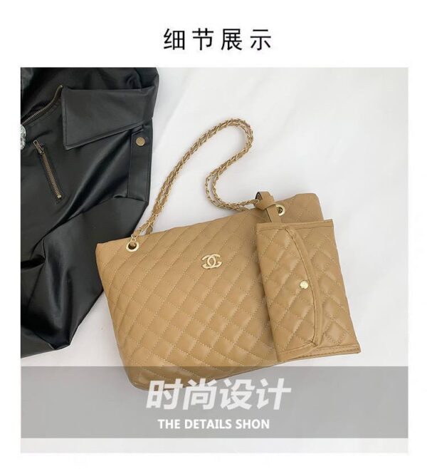ISABELLA 2IN1 LEATHER BAG WITH PURSE - Image 4