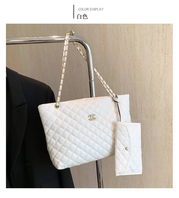 ISABELLA 2IN1 LEATHER BAG WITH PURSE - Image 2